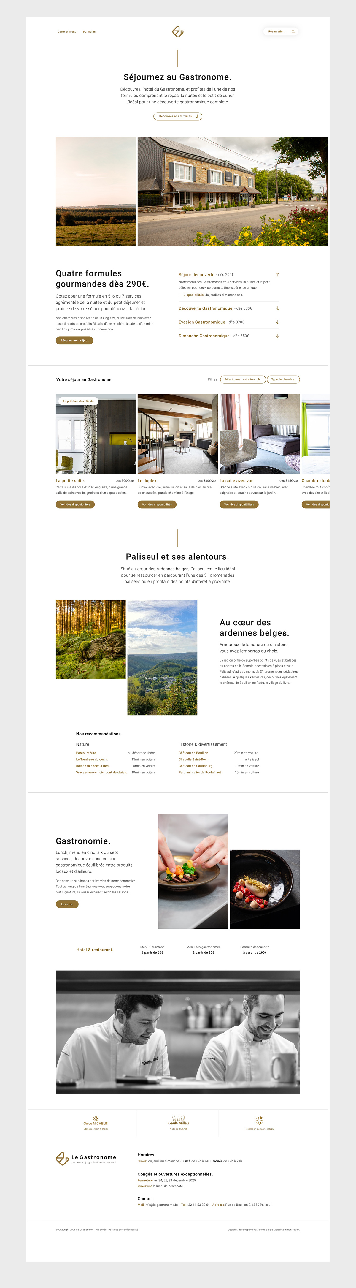 Le Gastronome, hôtel