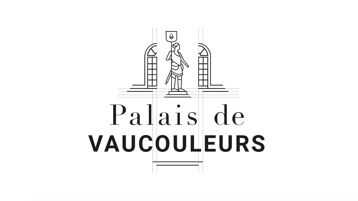 Palais Vaucouleurs, logo construction