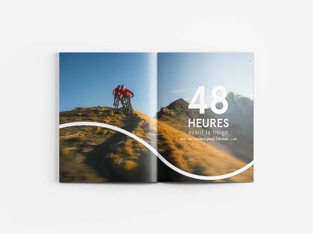 Vojo Magazine, mise en page